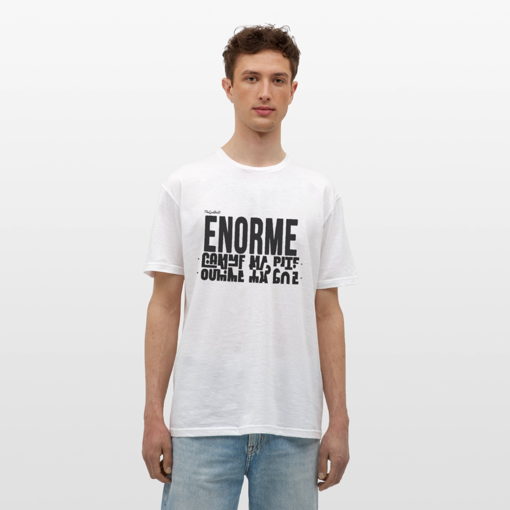 L'ENORME tshirt - white