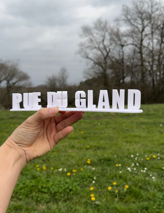Alban pue du gland 😷