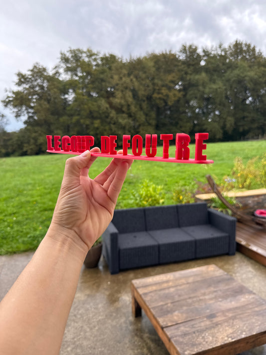 Toi et moi c’est le coup de foutre ⚡️