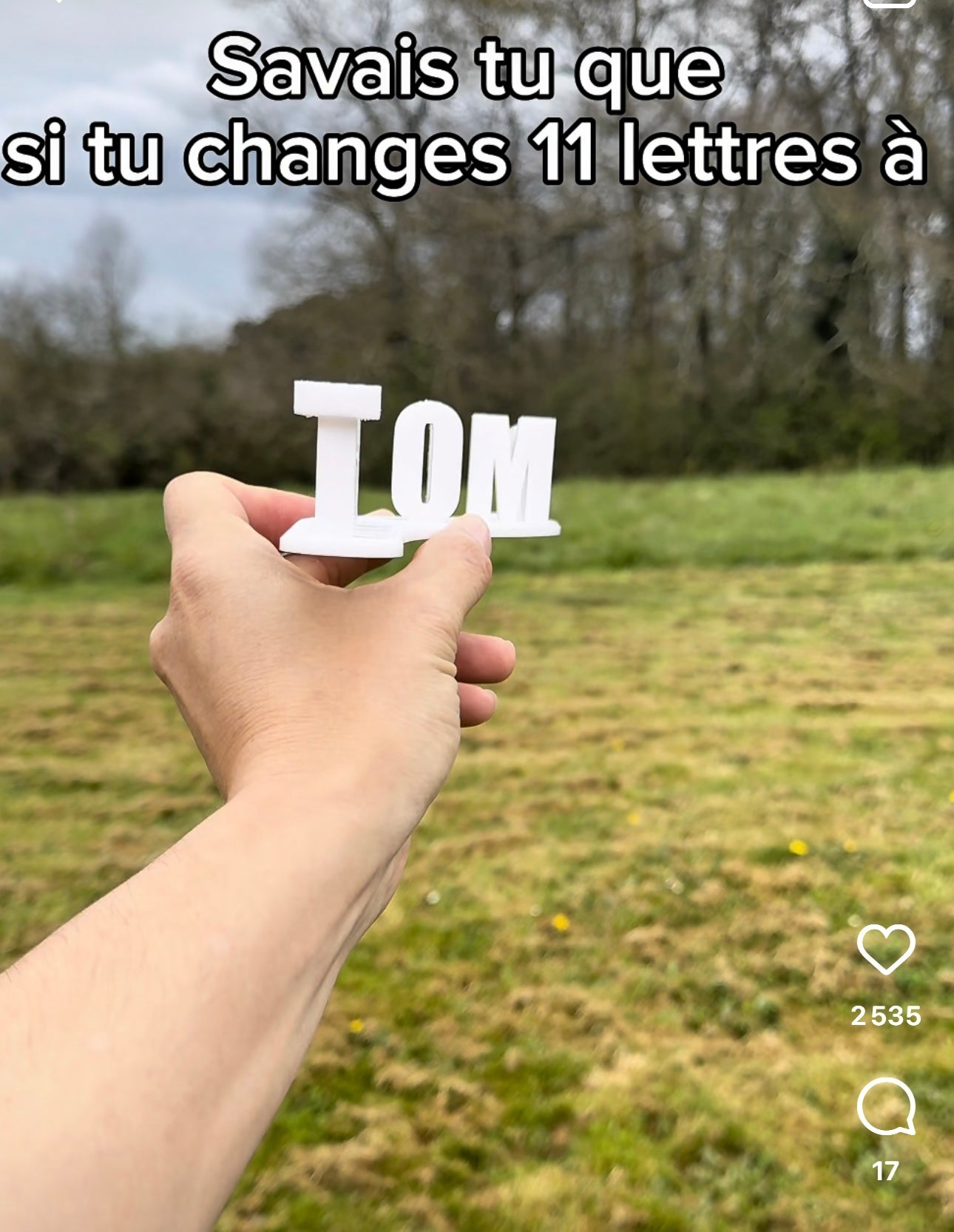 Tom / trou de balle