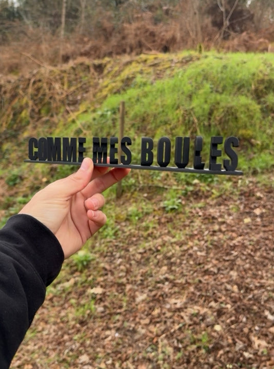 La vie est douce, comme mes boules 🎱🎱