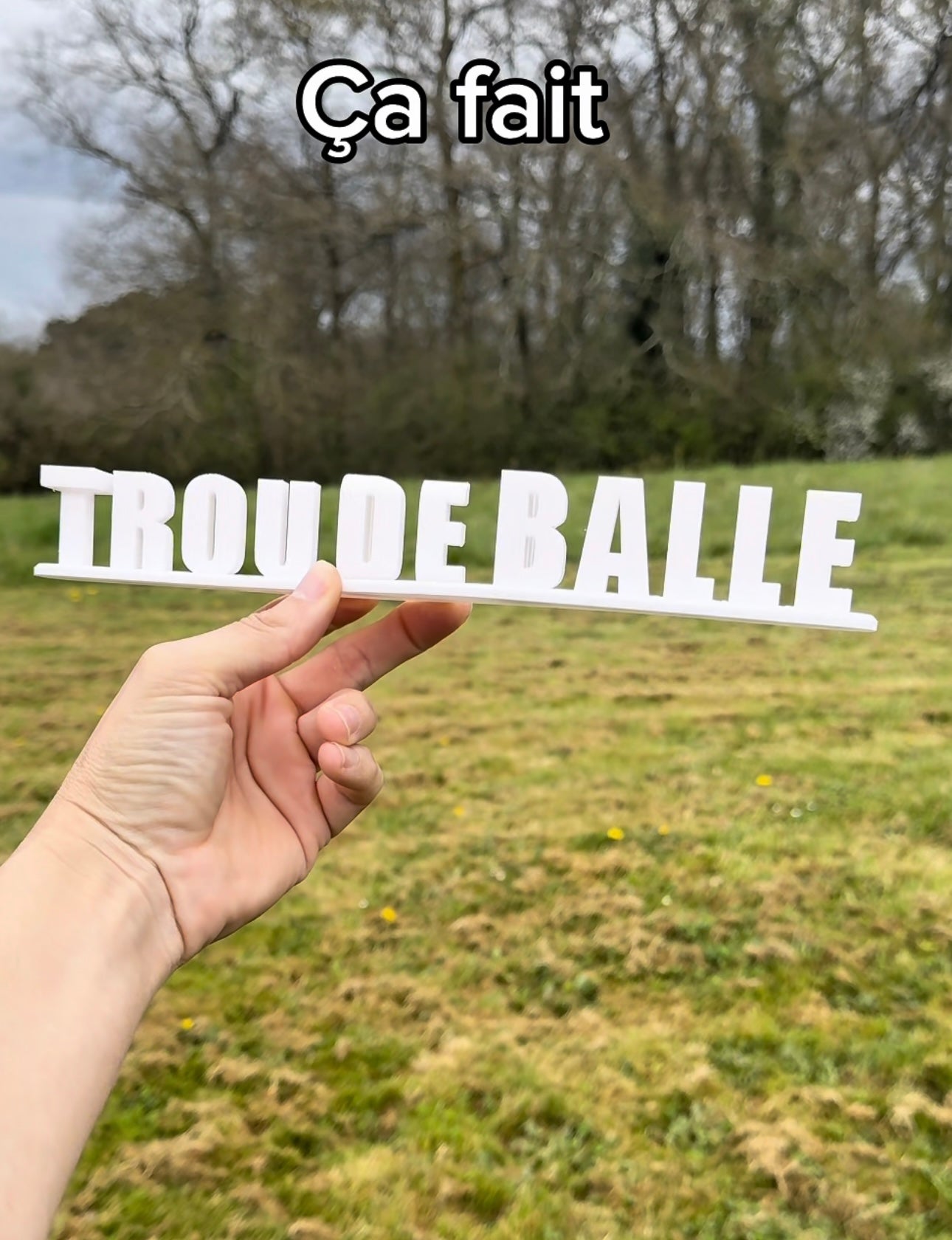 Tom / trou de balle
