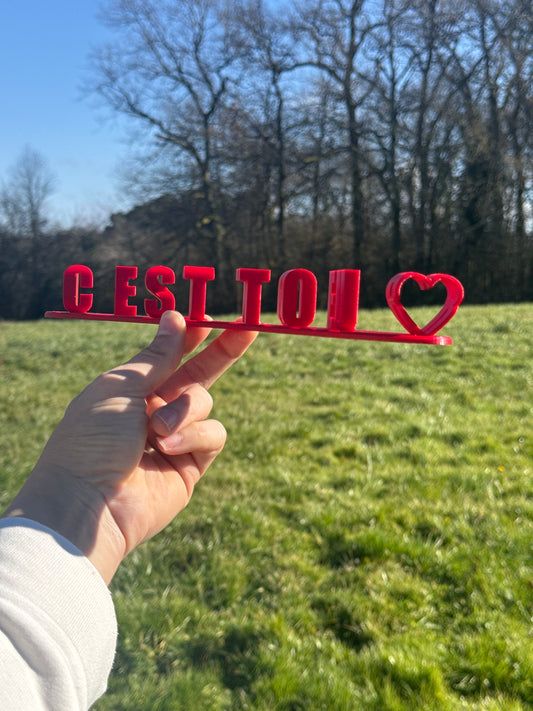 Mon bonheur c’est toi ❤️