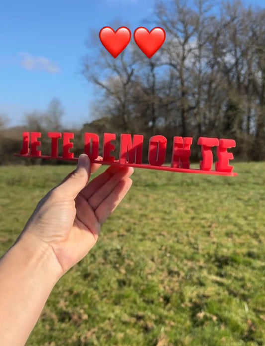 Si tu montes, je te démonte 🔞