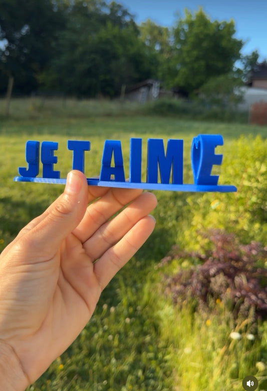 Fichier STL — PAPA❤️ JE T'AIME