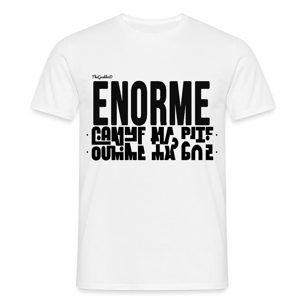 L'ENORME tshirt - white