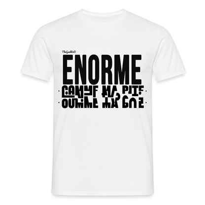 L'ENORME tshirt - white