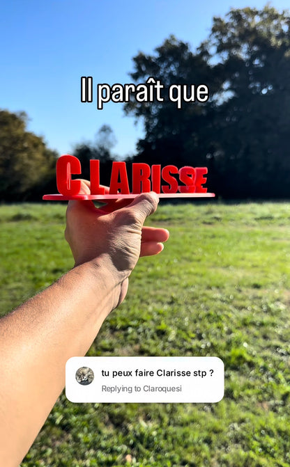 Fichier STL — clarisse pue la pisse v2