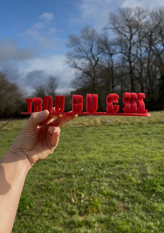 I ❤️ love my boss. Trou du cul 😄