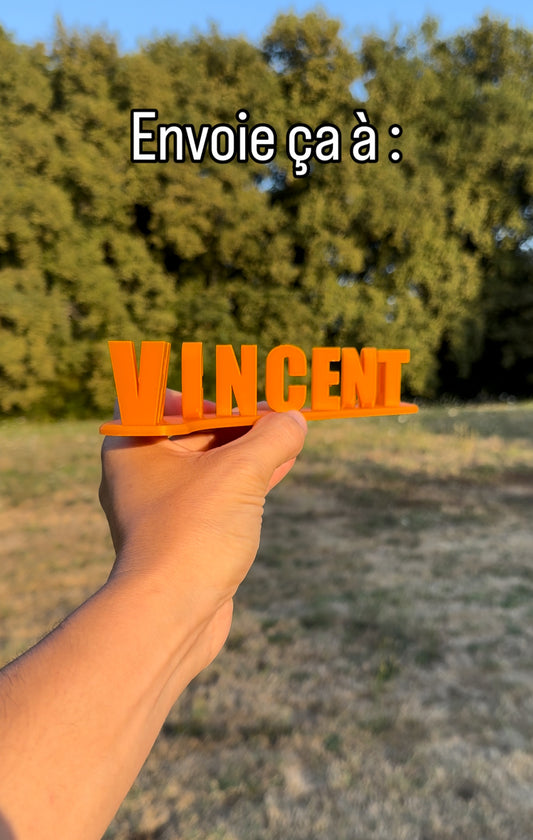 Vincent face de gland
