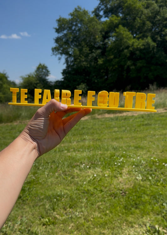 Fabien te faire foutre !
