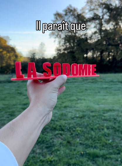 La Sod0mie c’est la vie !