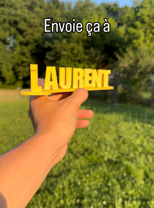 Laurent tête de Gland !