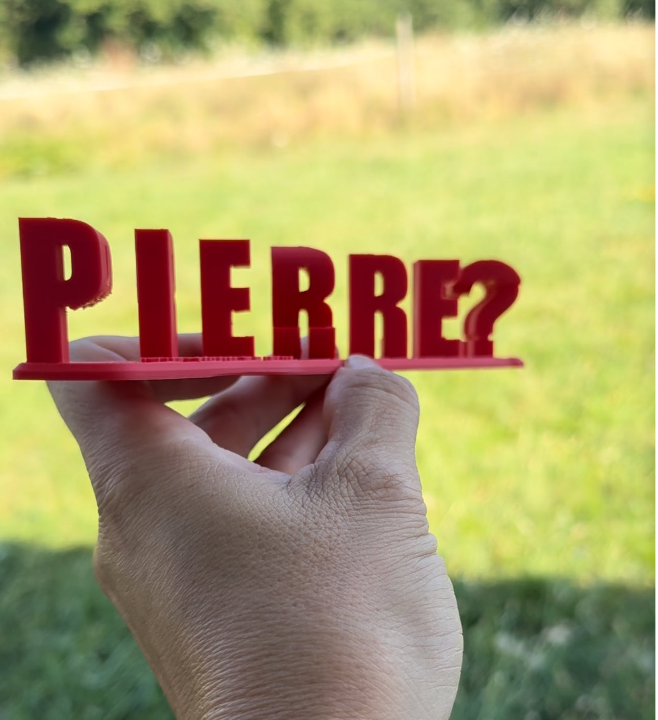 Pierre ? Présent !